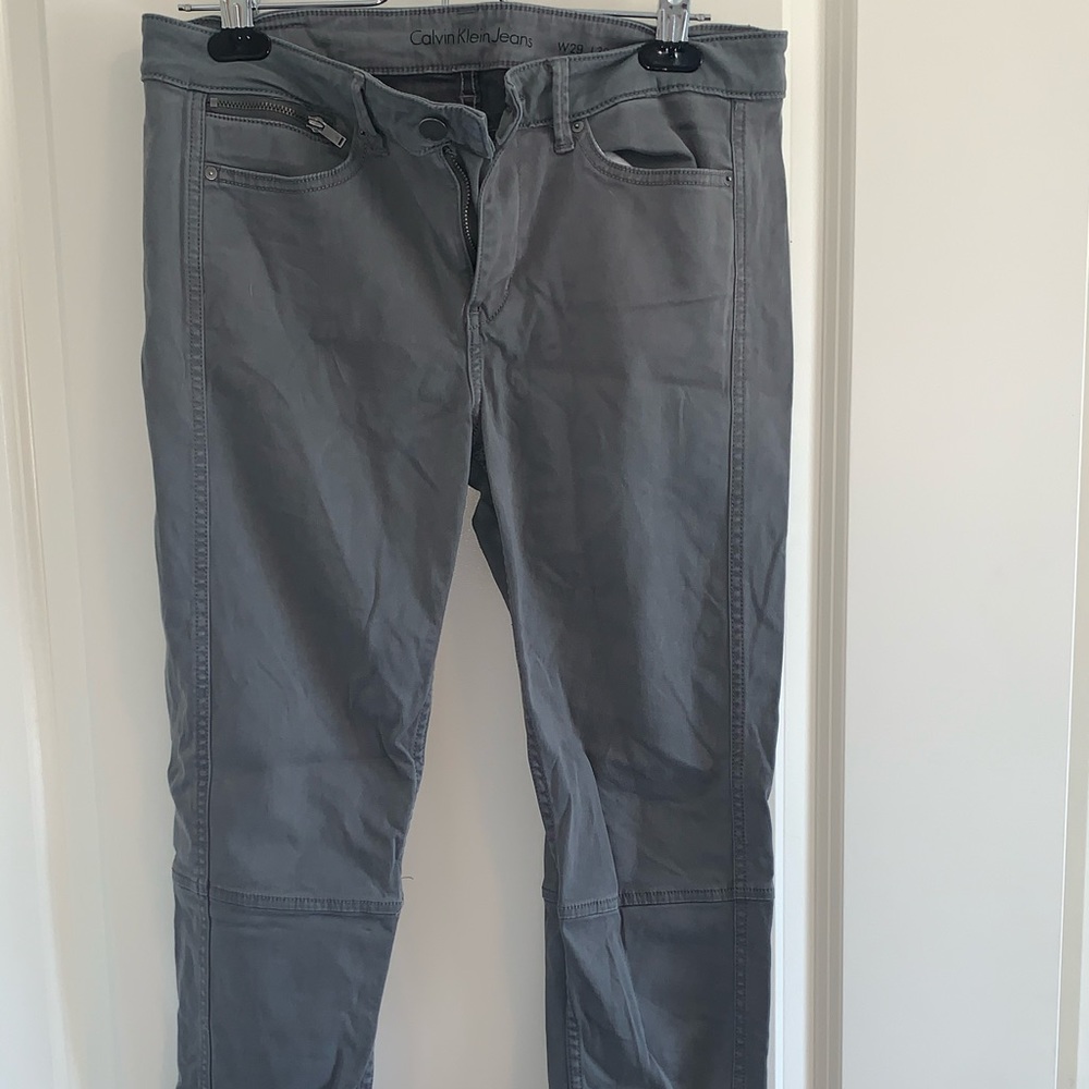 Calvin Klein Gray Jeans